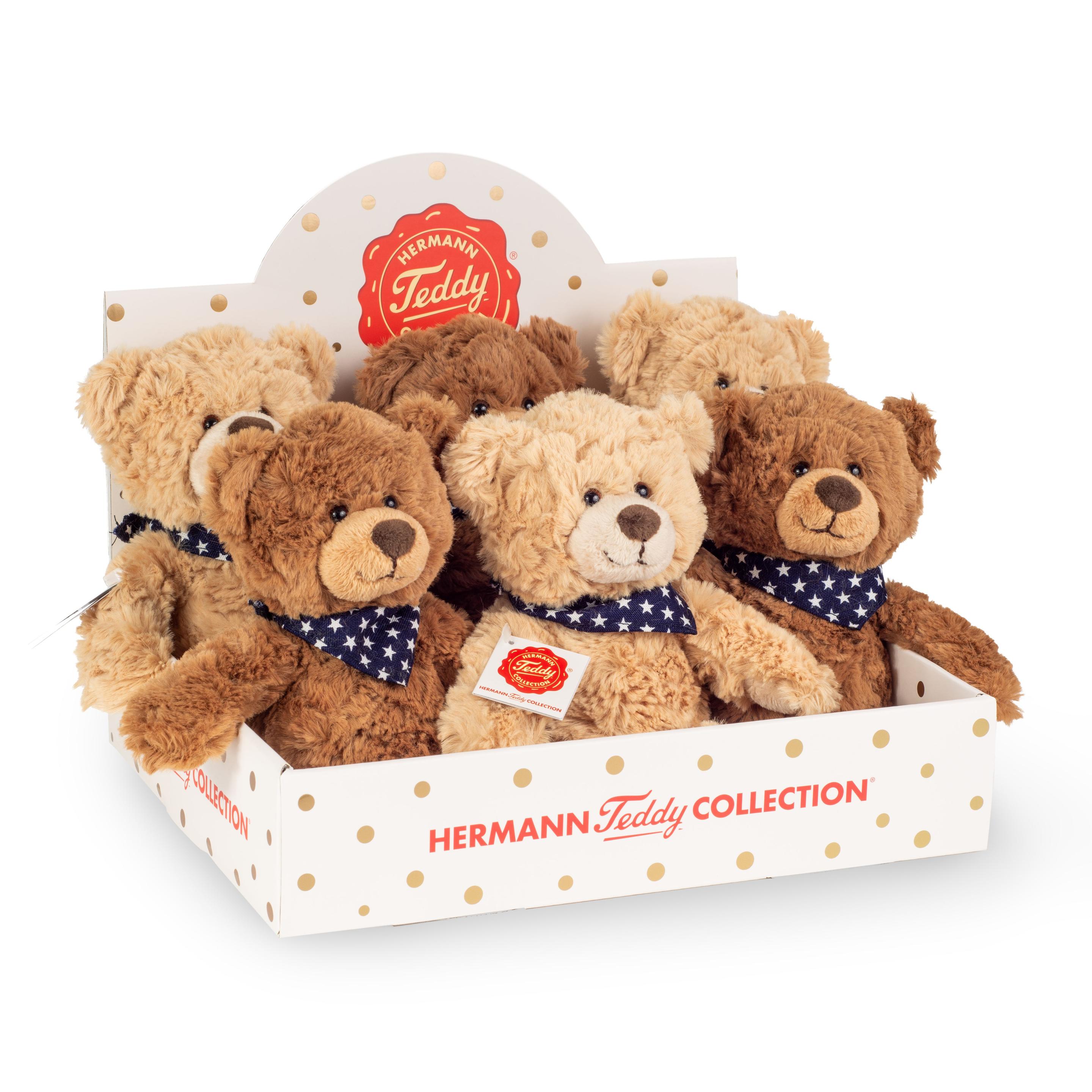 Teddy-Hermann - Teddy  23 cm, sortiert: zufällige Farbwahl, 1 Stück