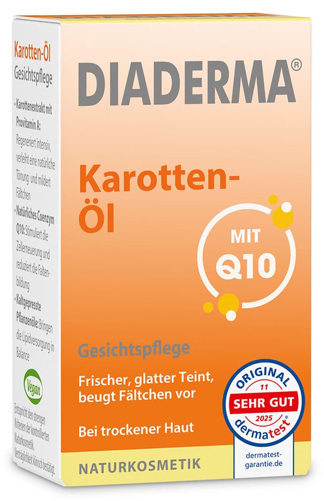 Diaderma Gesichtspflege Karotten-Öl Q10