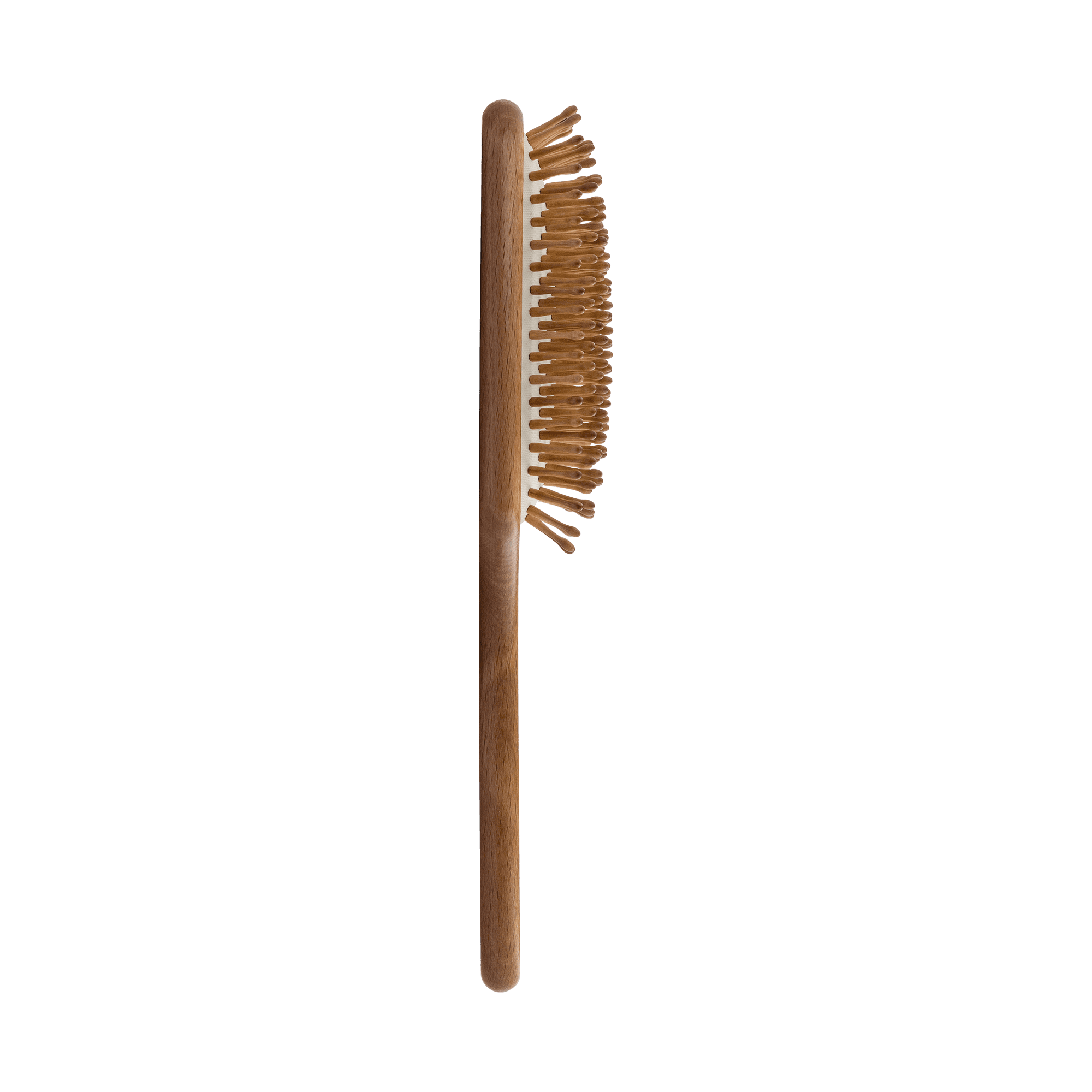 FALLER Pneumatikbürste, Buche gedämpft, Paddle groß, Holzstifte mit Noppen, mit Laserlogo