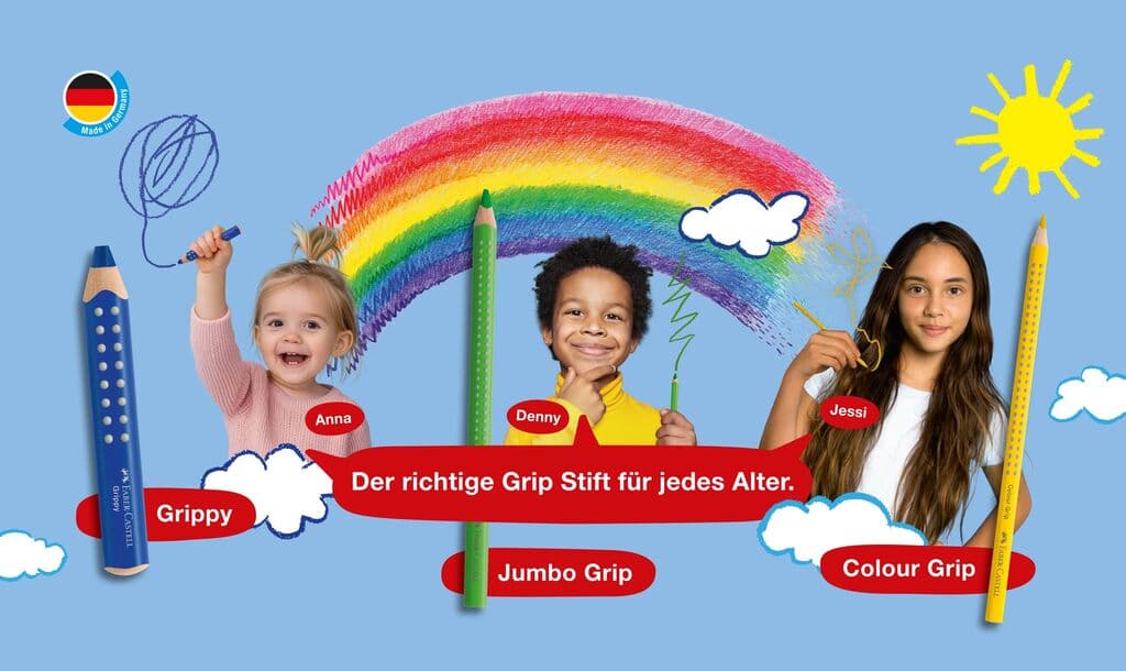 Produktbild FABER-CASTELL Buntstift Grippy 2 von 5