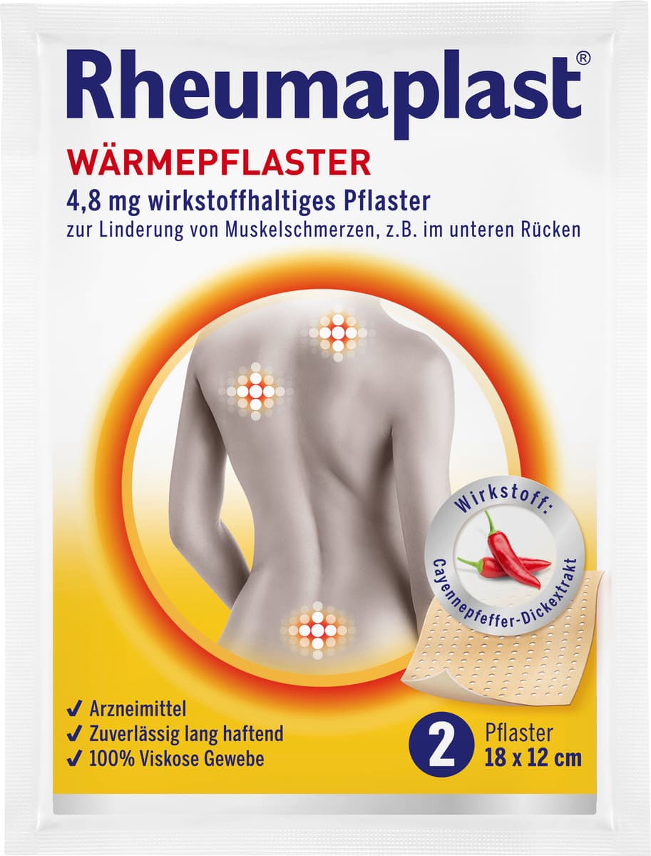 Rheumaplast Wärmepflaster 4,8 mg wirkstoffhaltiges Pflaster