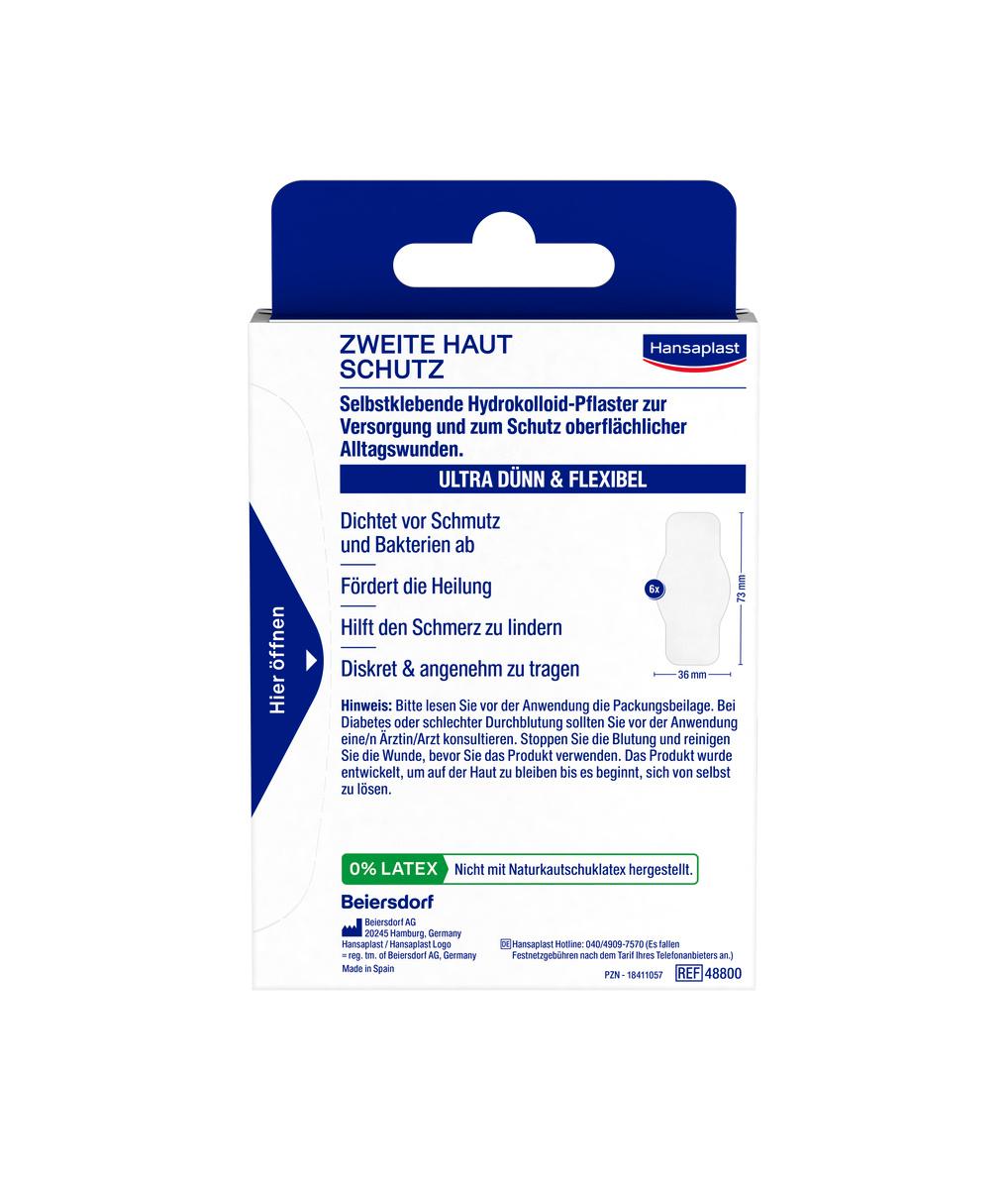 Produktbild Hansaplast Pflaster Zweite Haut Schutz  2 von 7