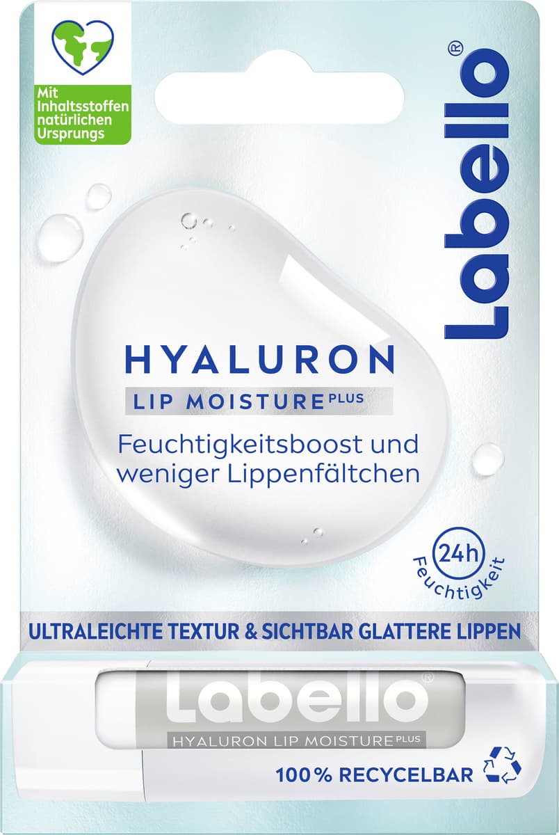 Labello Lippenpflege Hyaluron Lip Moisture Plus 