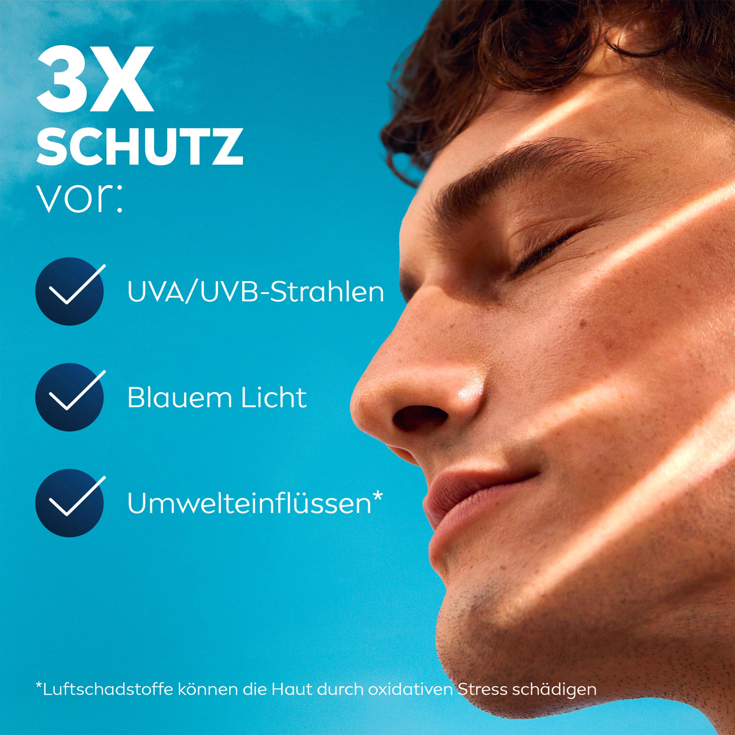 Produktbild NIVEA MEN Sensitive Schützende Feuchtigkeitspflege LSF30  5 von 9
