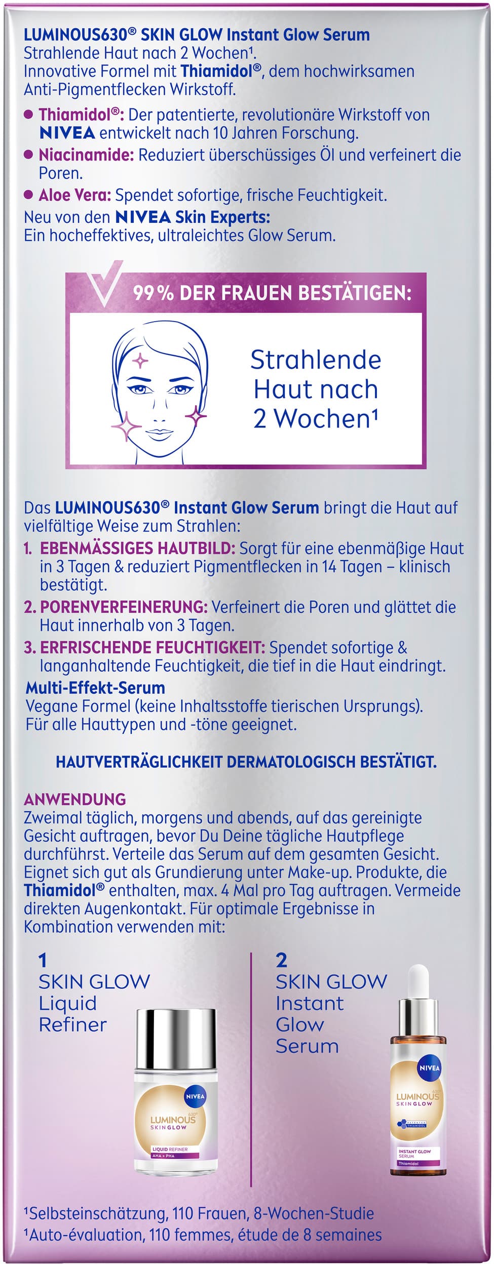 Produktbild NIVEA LUMINOUS EVEN GLOW SERUM 30ml  3 von 4