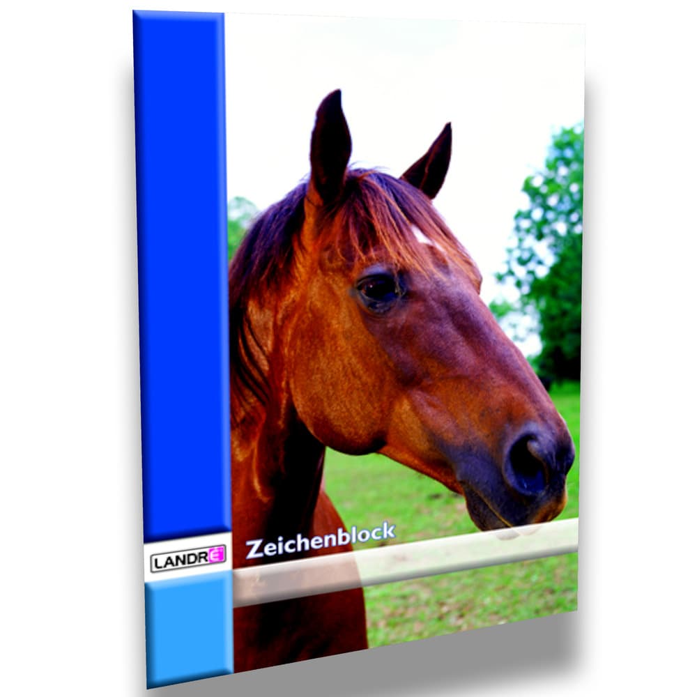 Pelikan Zeichenblock A4 sortiert 20 Blatt 100g/qm