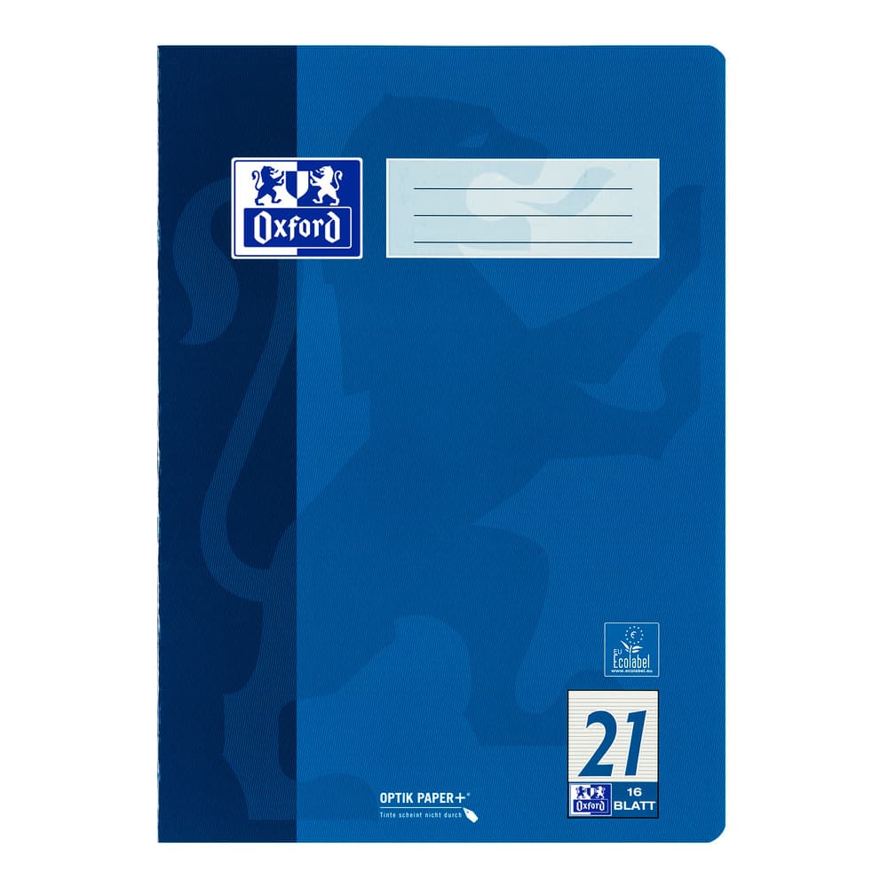 Oxford Heft A4 Lineatur 21 16 Blatt