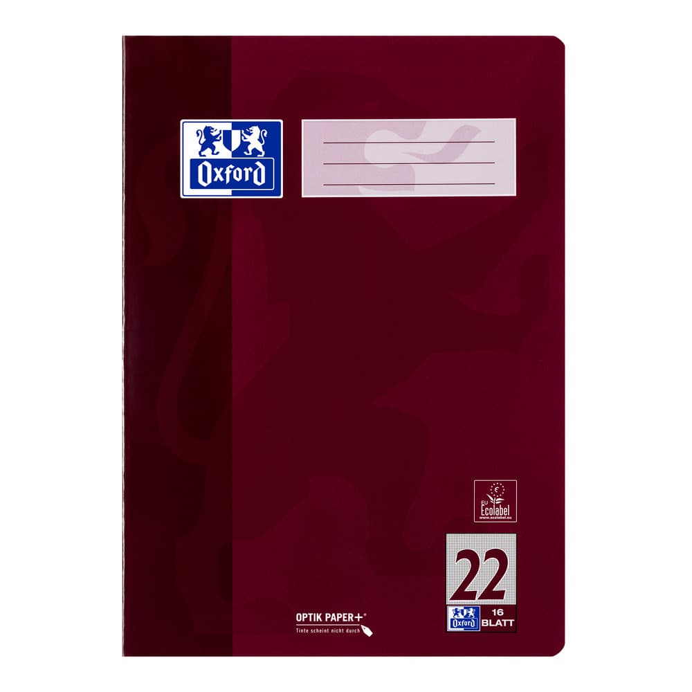 Oxford Heft A4 Lineatur 22 16 Blatt