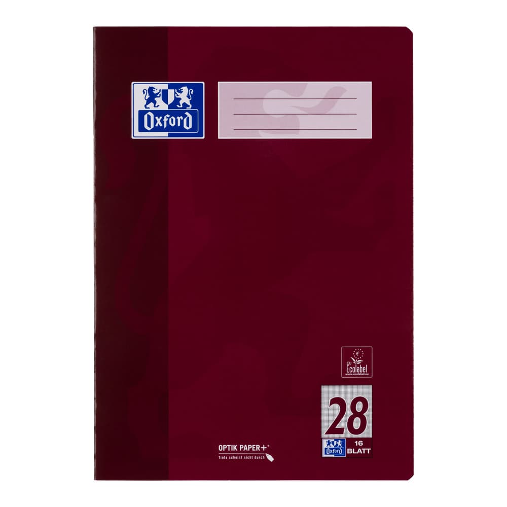 Oxford Heft A4 Lineatur 28 16 Blatt