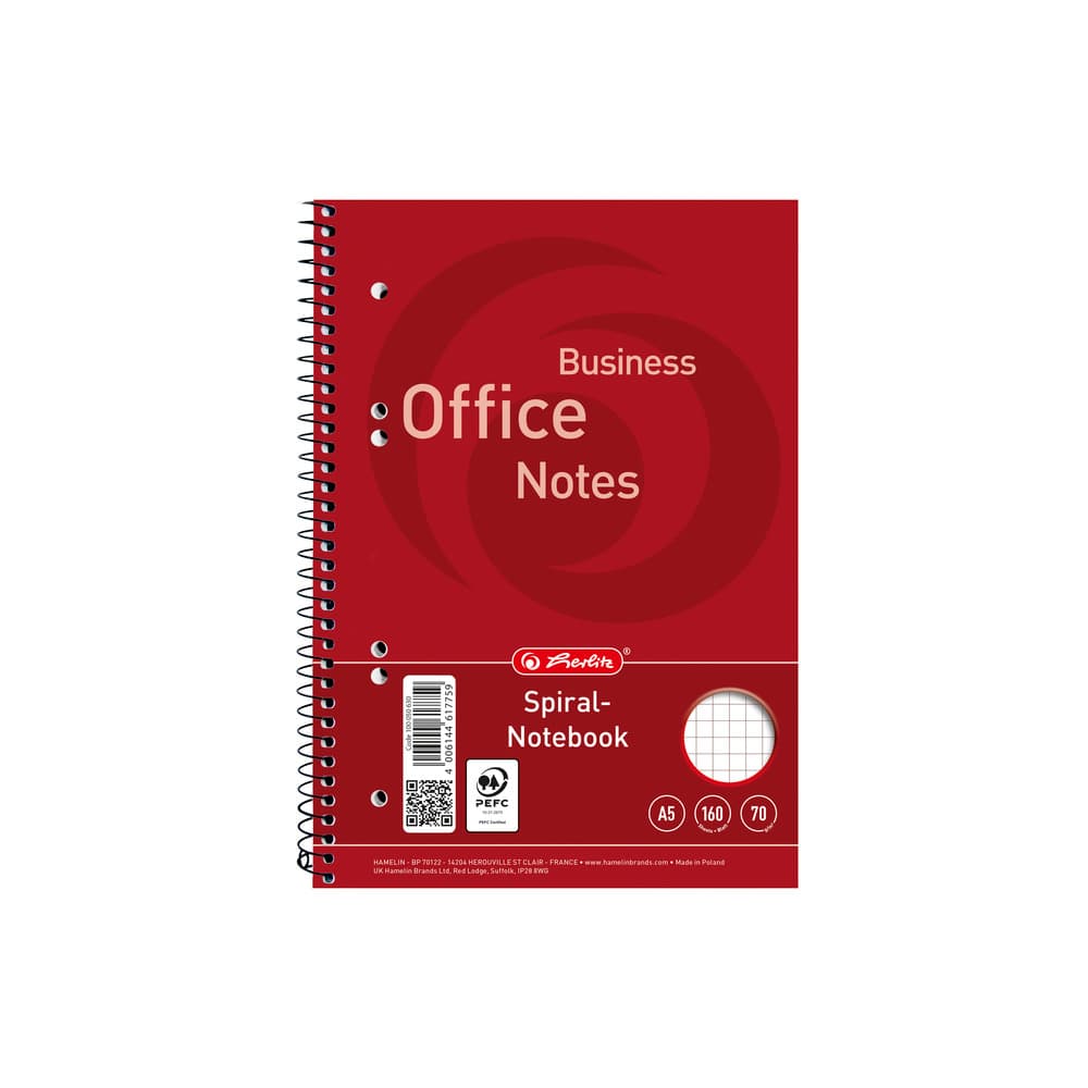 Notebook College A5 160Blatt kariert