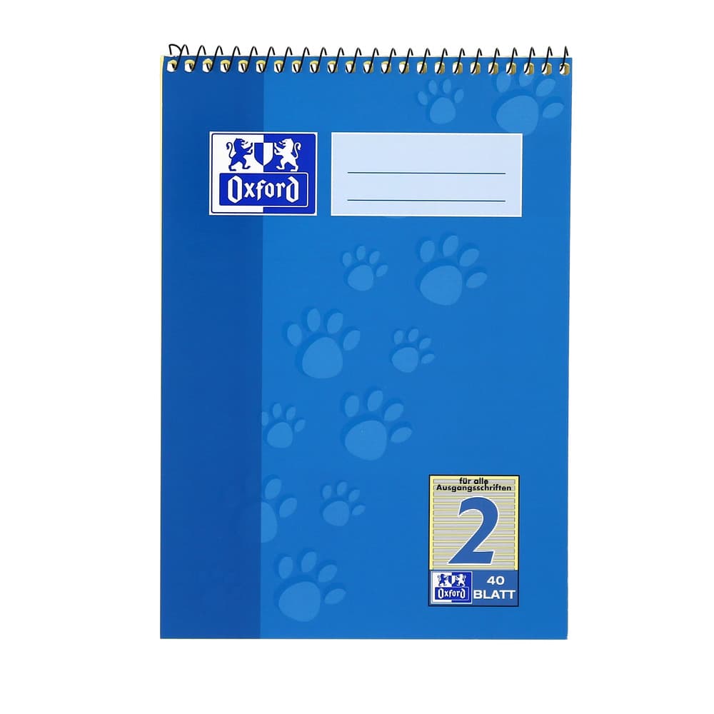 Oxford Spiralschulblock A5 Landre Lineatur 2
