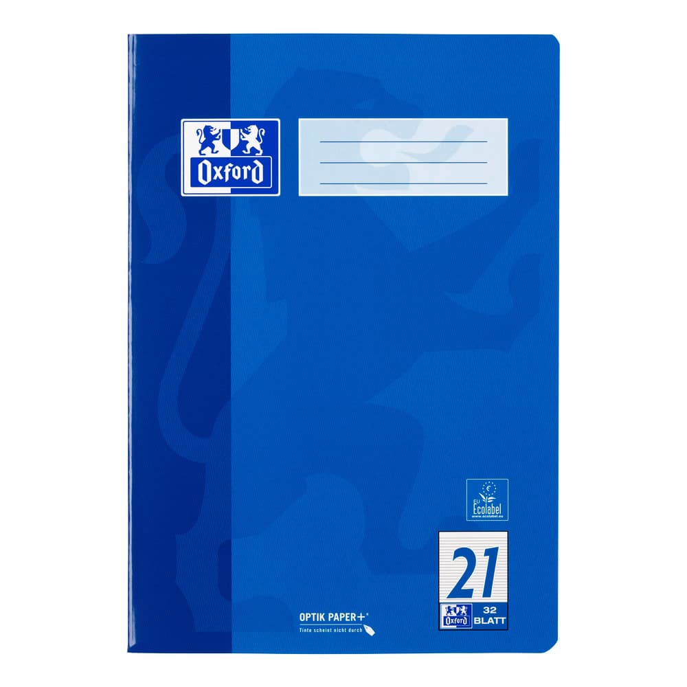 Oxford Heft A4 Lineatur 21 32 Blatt