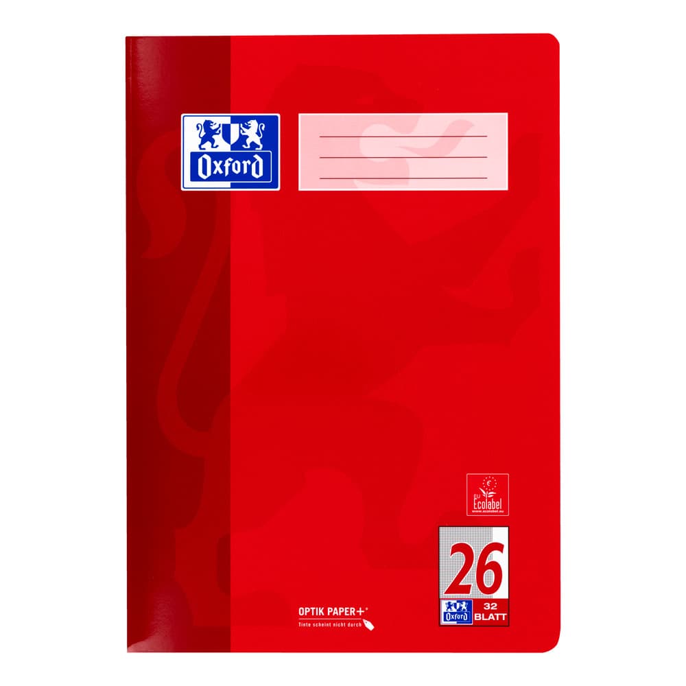 Oxford Heft A4 Lineatur 26 32 Blatt