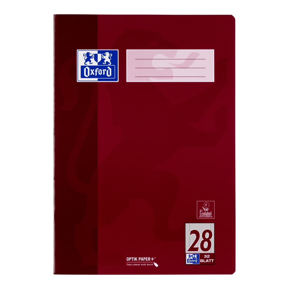 Oxford Heft A4 Lineatur 28 32 Blatt