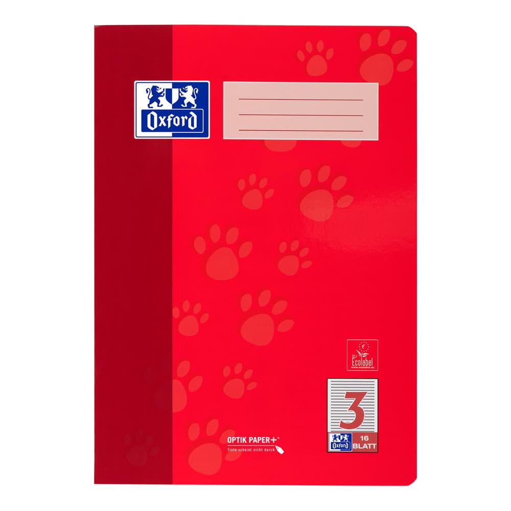 Oxford Heft A4 Lineatur 3 16 Blatt