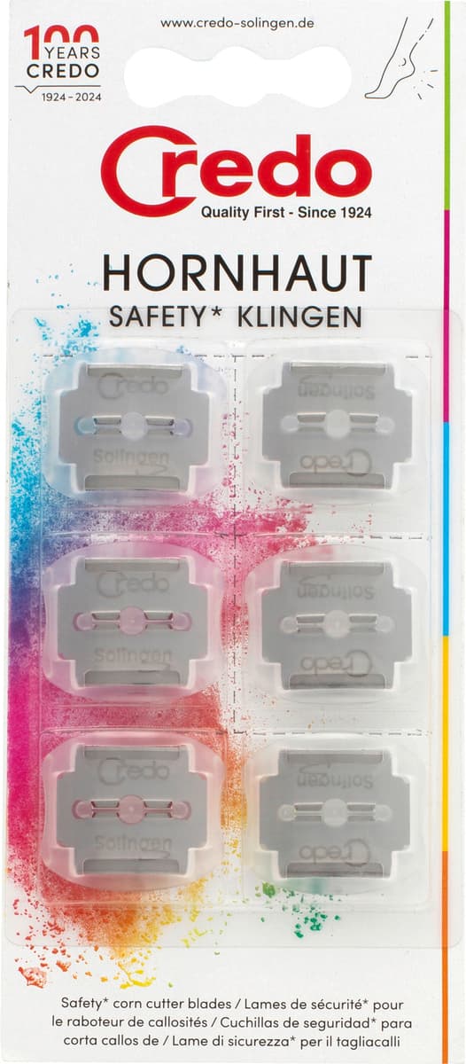 Credo Ersatzklingen Safety Clip