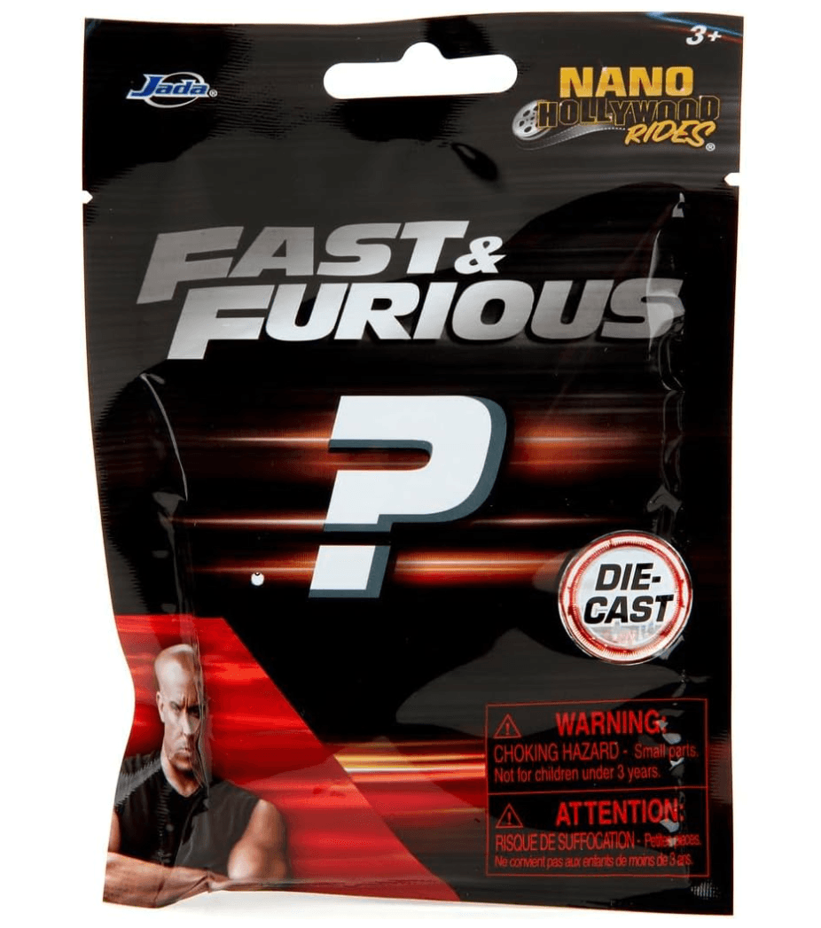 Produktbild Jada - Fast & Furious Blind Pack Nano Cars, sortiert, 1 Stück 2 von 2