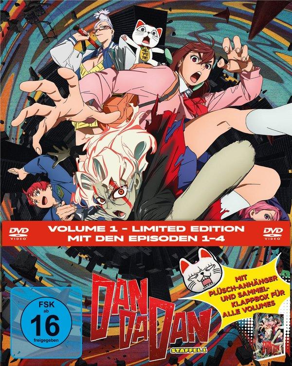 DAN DA DAN - Staffel 1, Volume 1 LTD. - Mit Plüsch-Anhänger und Sammelklappbox für alle Volumes