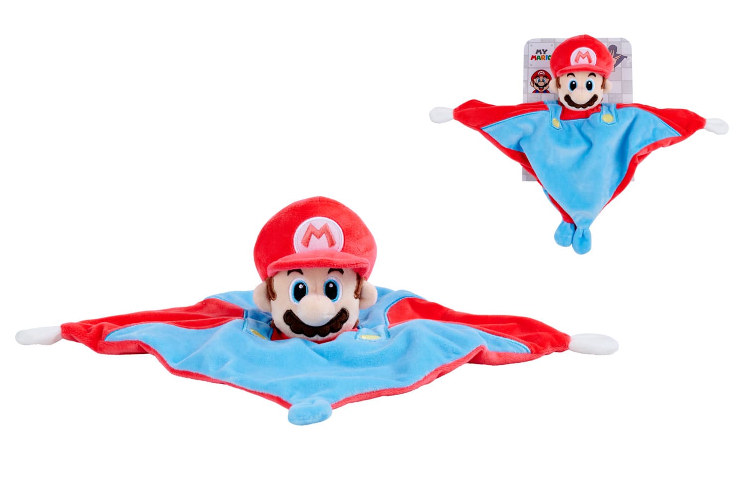 My Mario Schmusetuch mit Rassel