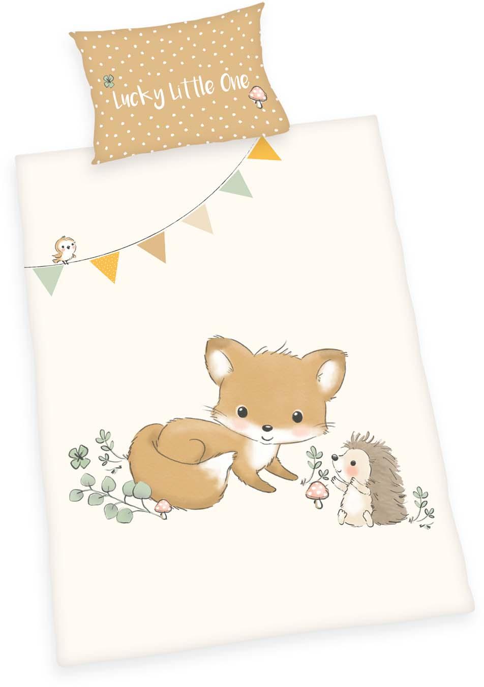 Produktbild BabyBest Kinderbettwäsche Waldfreunde "Made in Green" 40x60cm, 100x135cm 7 von 7