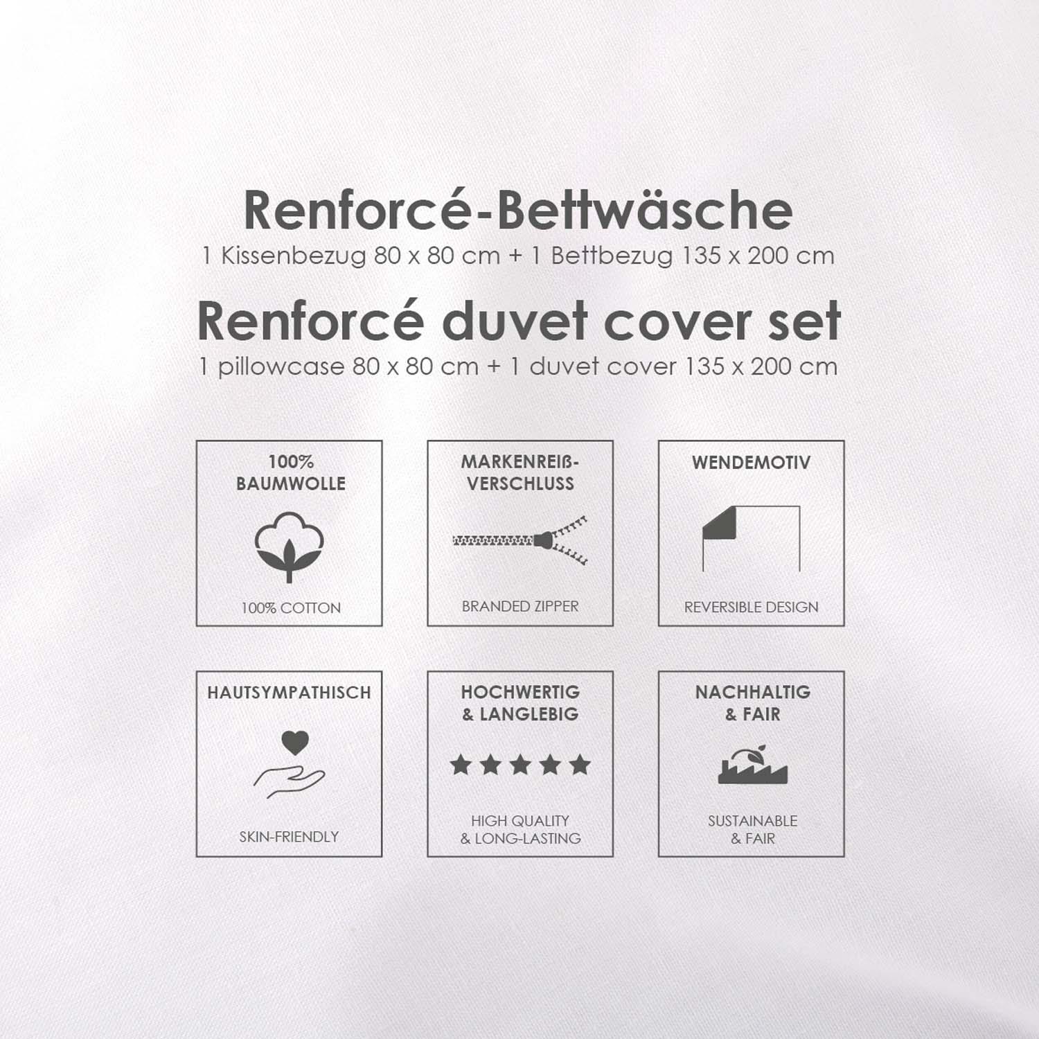 Produktbild Herding Young Collection Kinderbettwäsche YC Traktor 80x80cm, 135x200cm 9 von 10
