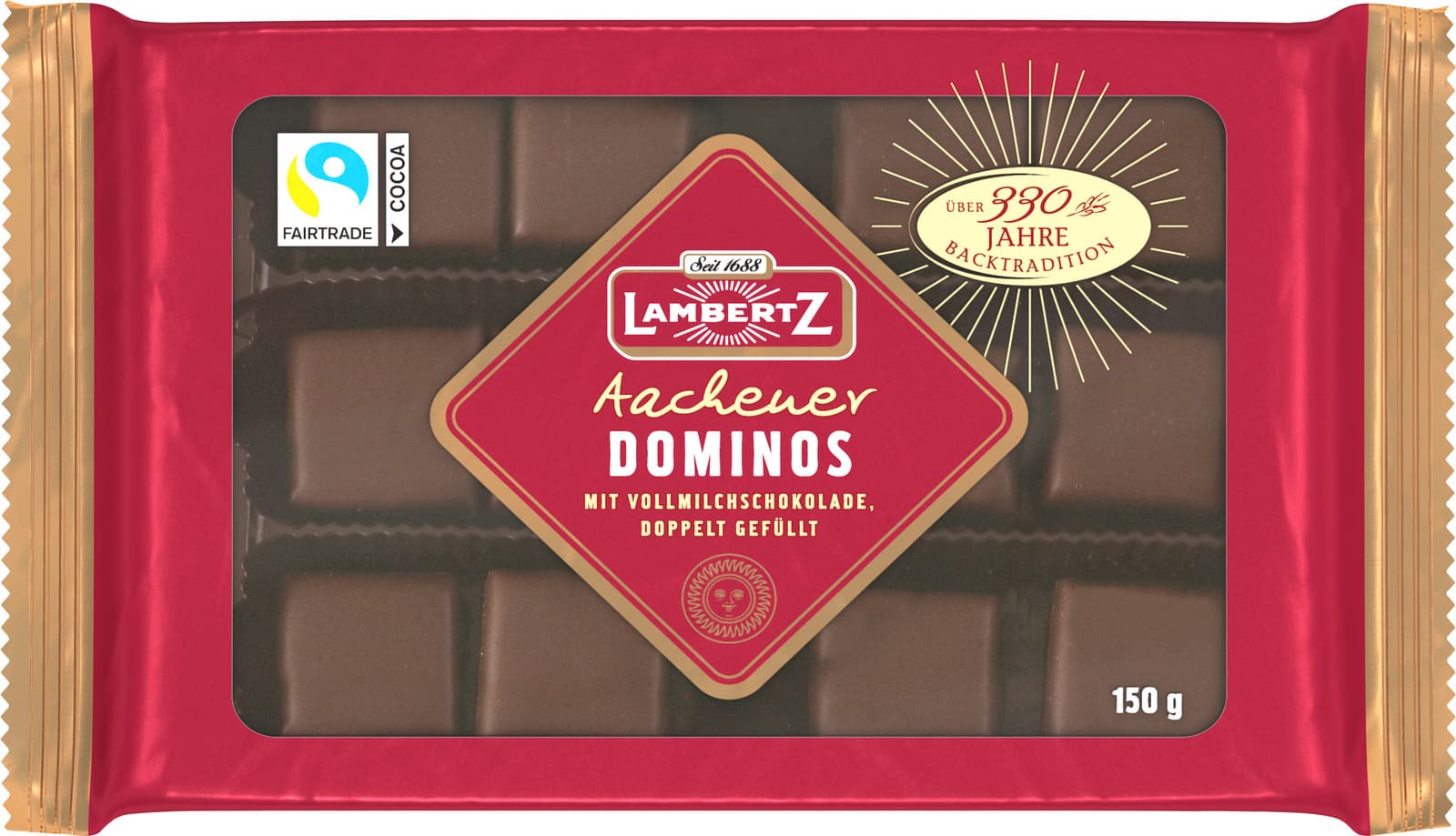 Henry Lambertz Dominosteine mit Vollmilchschokolade