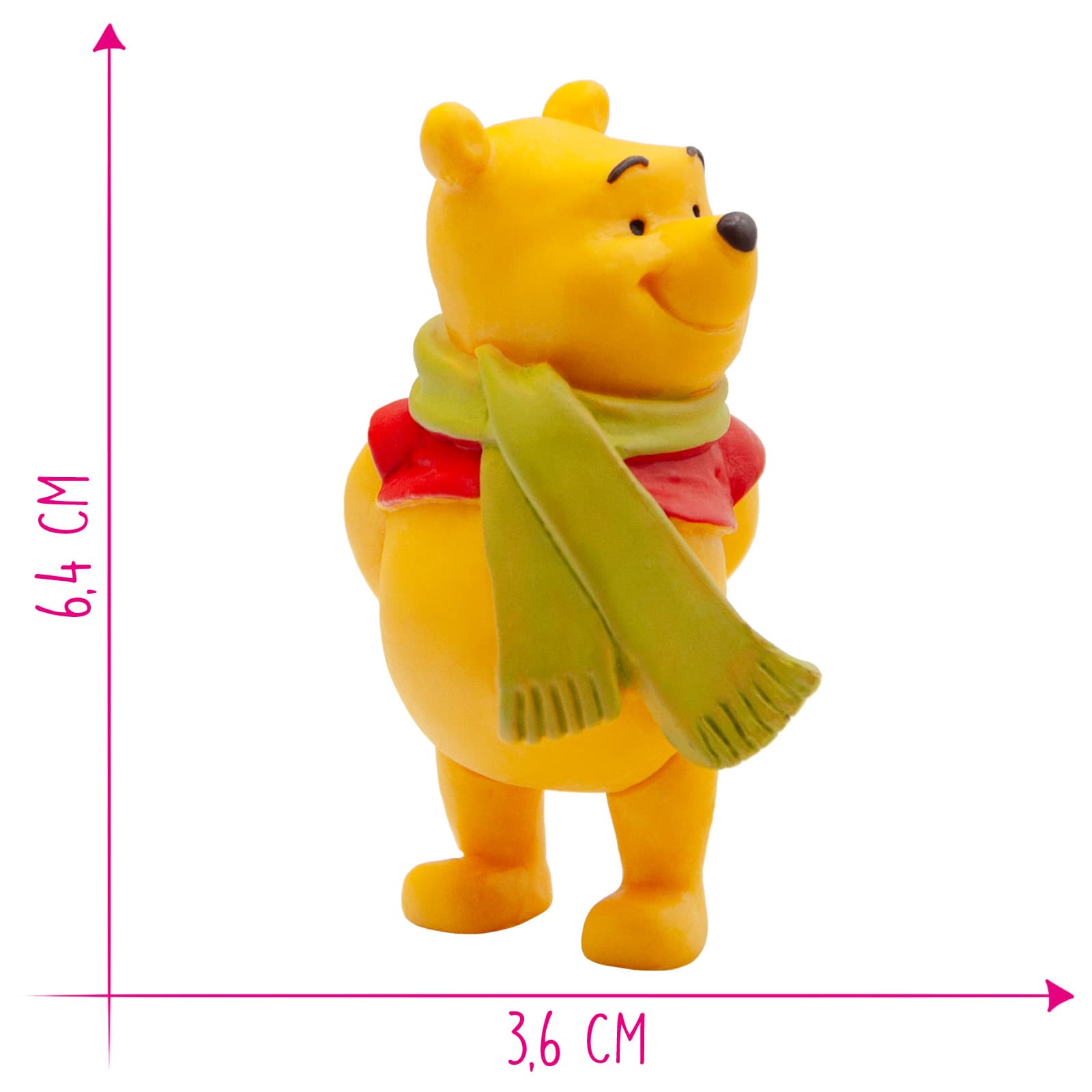 Produktbild BULLYLAND - Disney – Winnie Puuh mit Schal 4 von 4