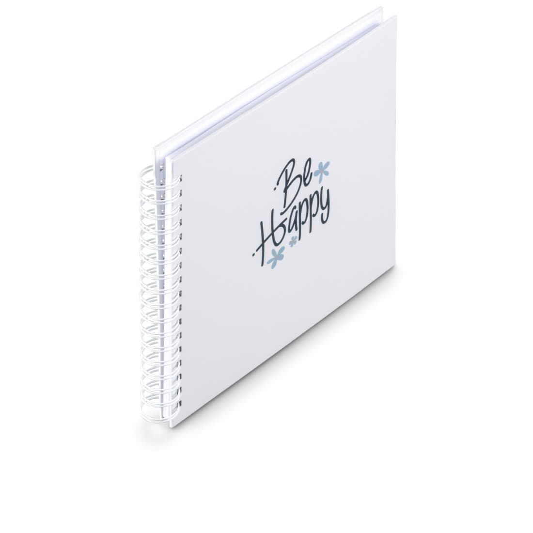 HAMA Spiral-Album "Good Things", 28x24 cm, 50 weiße Seiten, Happy