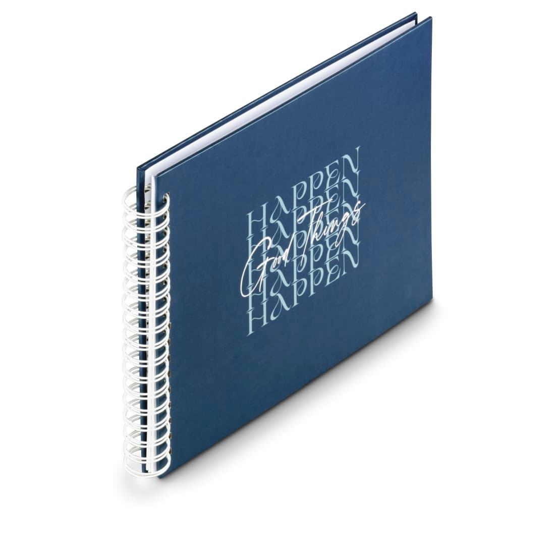 HAMA Spiral-Album "Good Things", 28x24 cm, 50 weiße Seiten, Happen