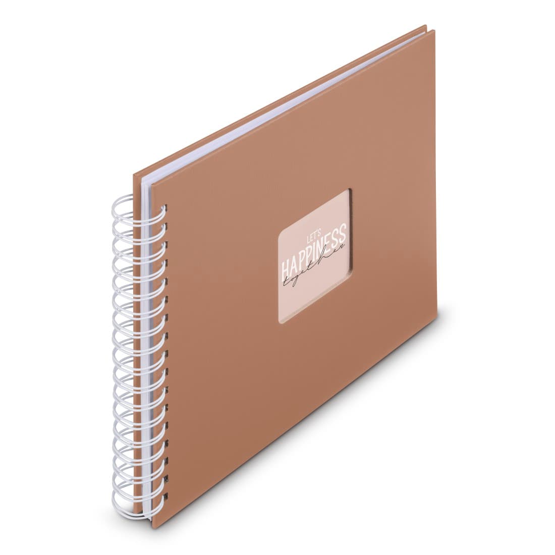 HAMA Spiral-Album "Fine Art", 28x24 cm, 50 weiße Seiten, Mousse