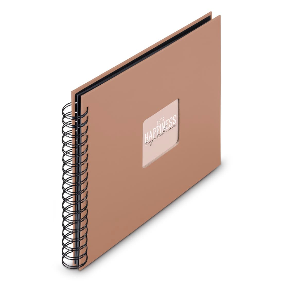 HAMA Spiral-Album "Fine Art", 28x24 cm, 50 schwarze Seiten, Mousse