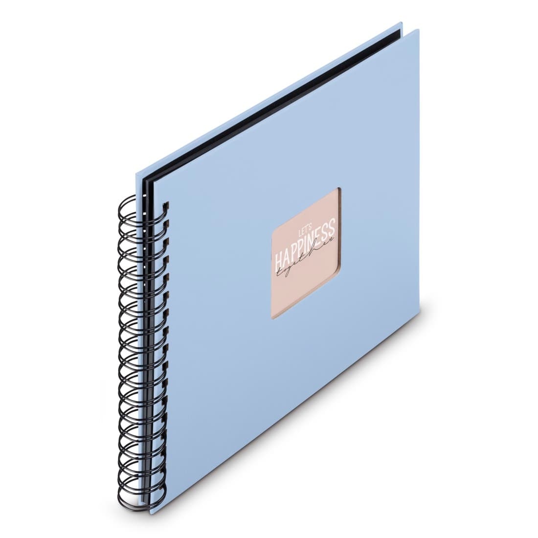 HAMA Spiral-Album "Fine Art", 28x24 cm, 50 schwarze Seiten, Lagune