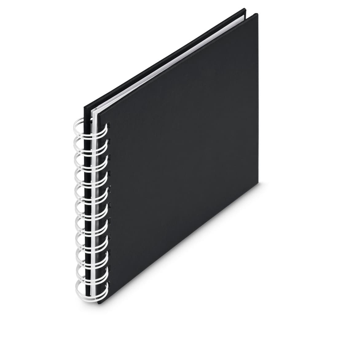 HAMA Spiral-Album "Fine Art", 18,5x15 cm, 30 weiße Seiten, New Black