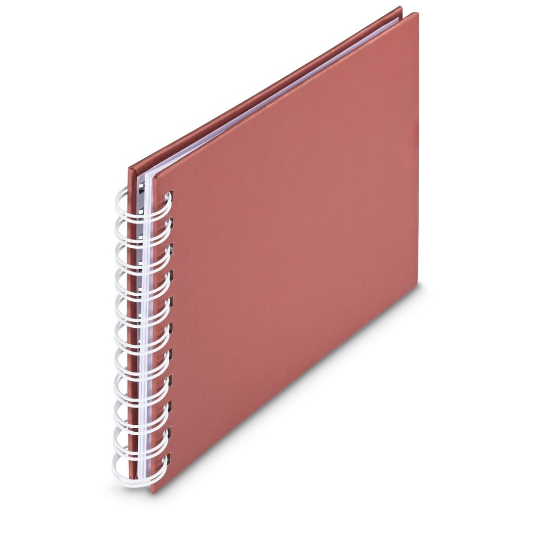 HAMA Spiral-Album "Fine Art", 18,5x15 cm, 30 weiße Seiten, Terra