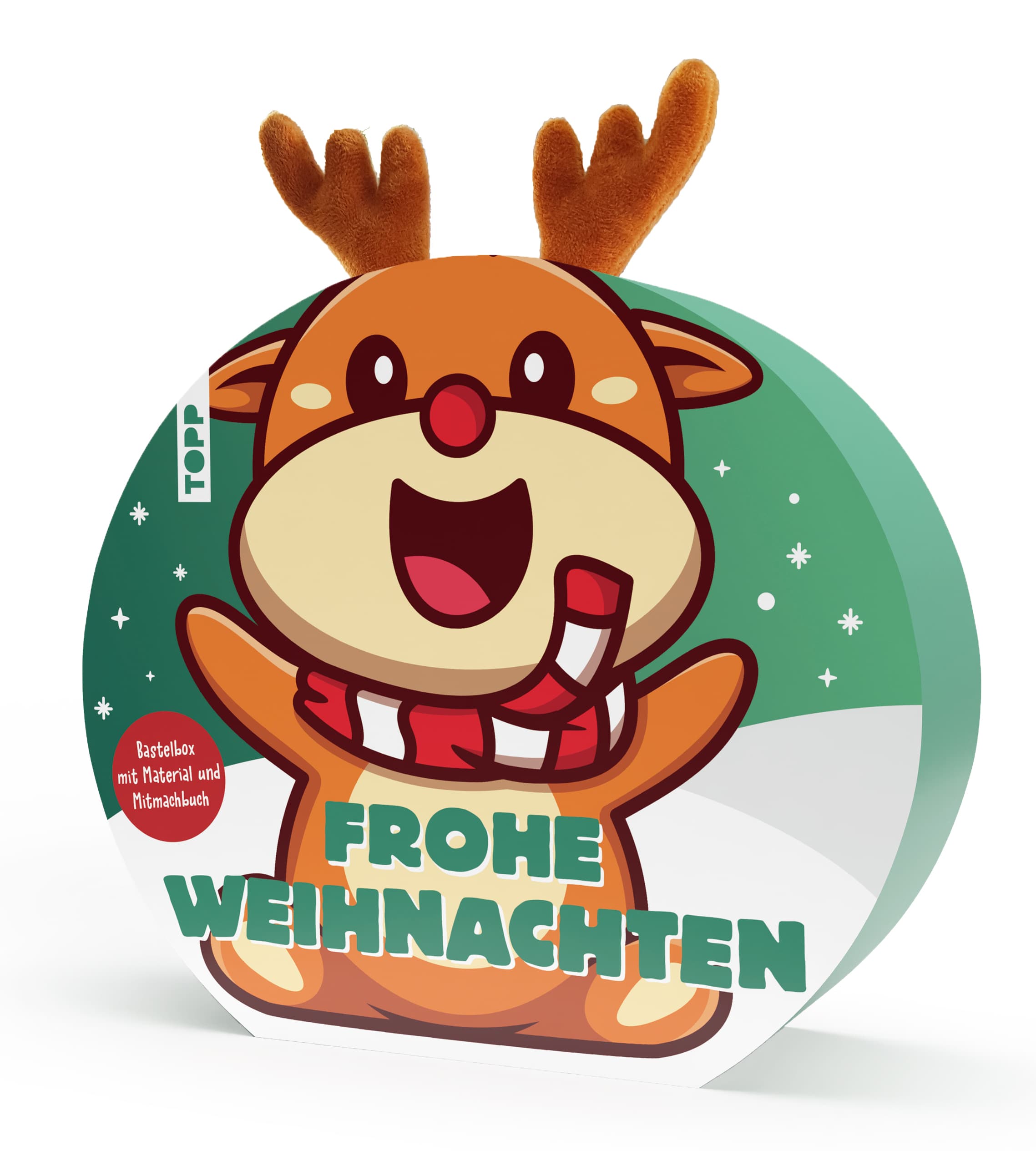 Bastelbox Weihnachten. Mit Anleitungen, Bastelmaterial und Mitmachbuch