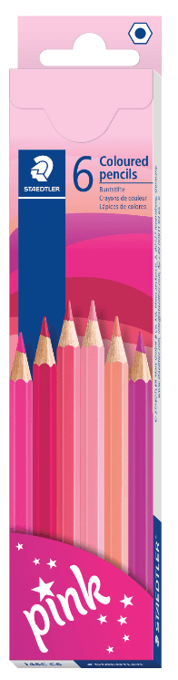 STAEDTLER Noris® Buntstifte Pinktöne 6er Etui