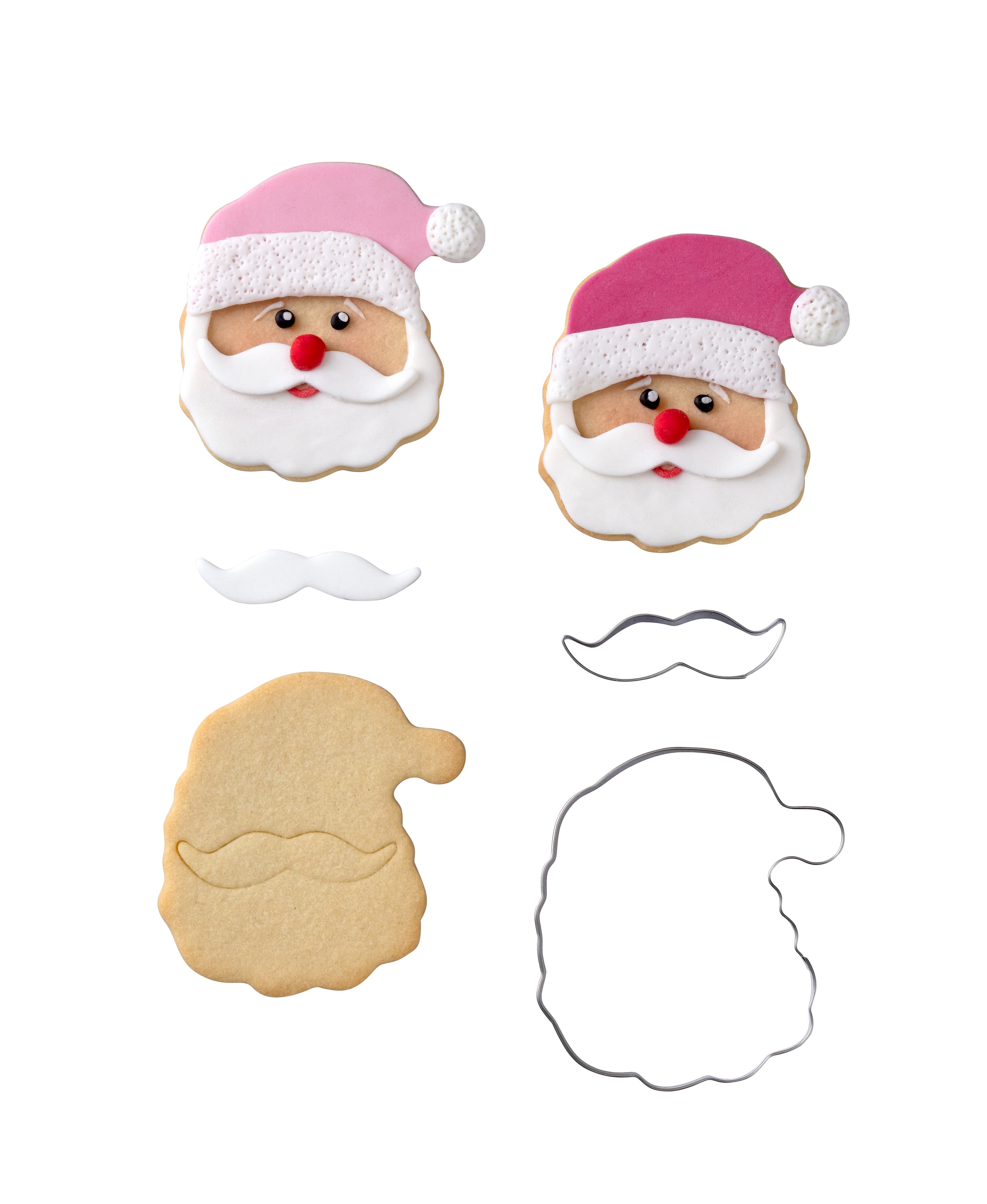 Produktbild zenker Ausstechform Santa 2er Pack 4 von 5