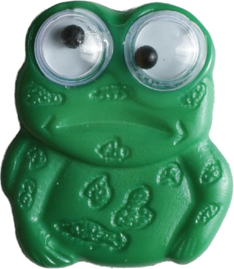 Dill Froschknopf mit Öse Ø 20mm 2er Pack