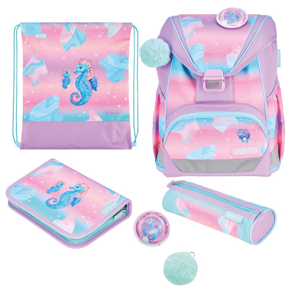 herlitz Schulranzen-Set 6teilig UltraLight Plus "Ocean Lights"