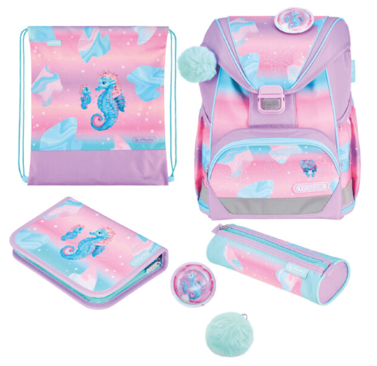 herlitz Schulranzen-Set 6teilig UltraLight Plus "Ocean Lights"