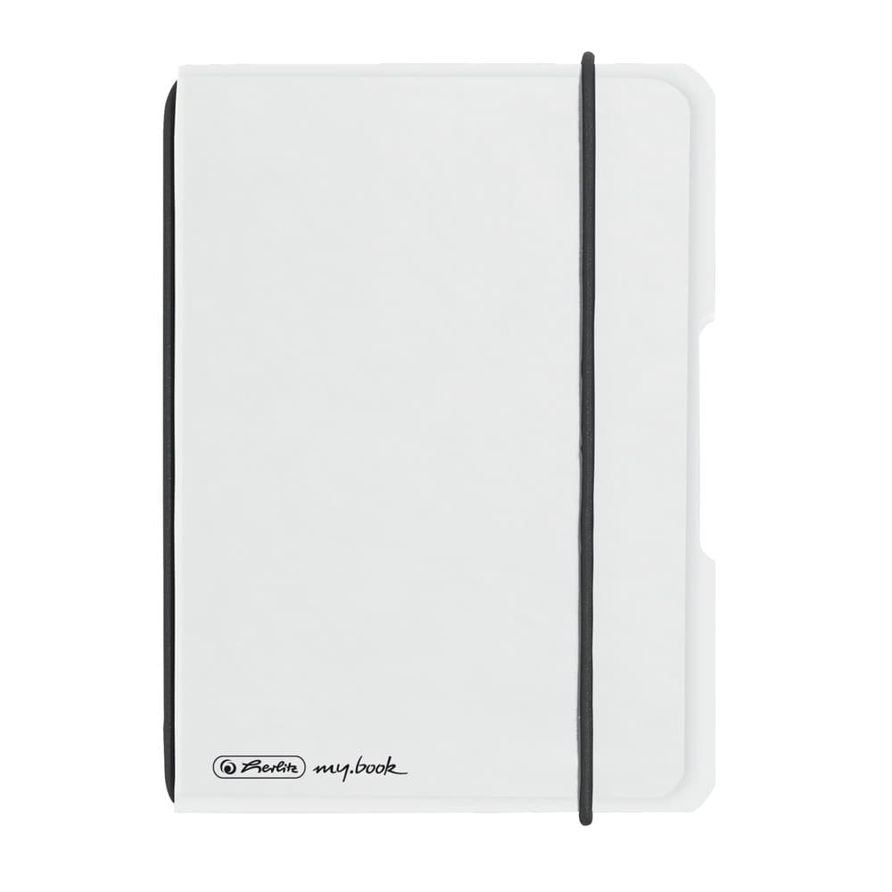 herlitz my.book flex Notizheft PP A6 40Blatt kariert transparent