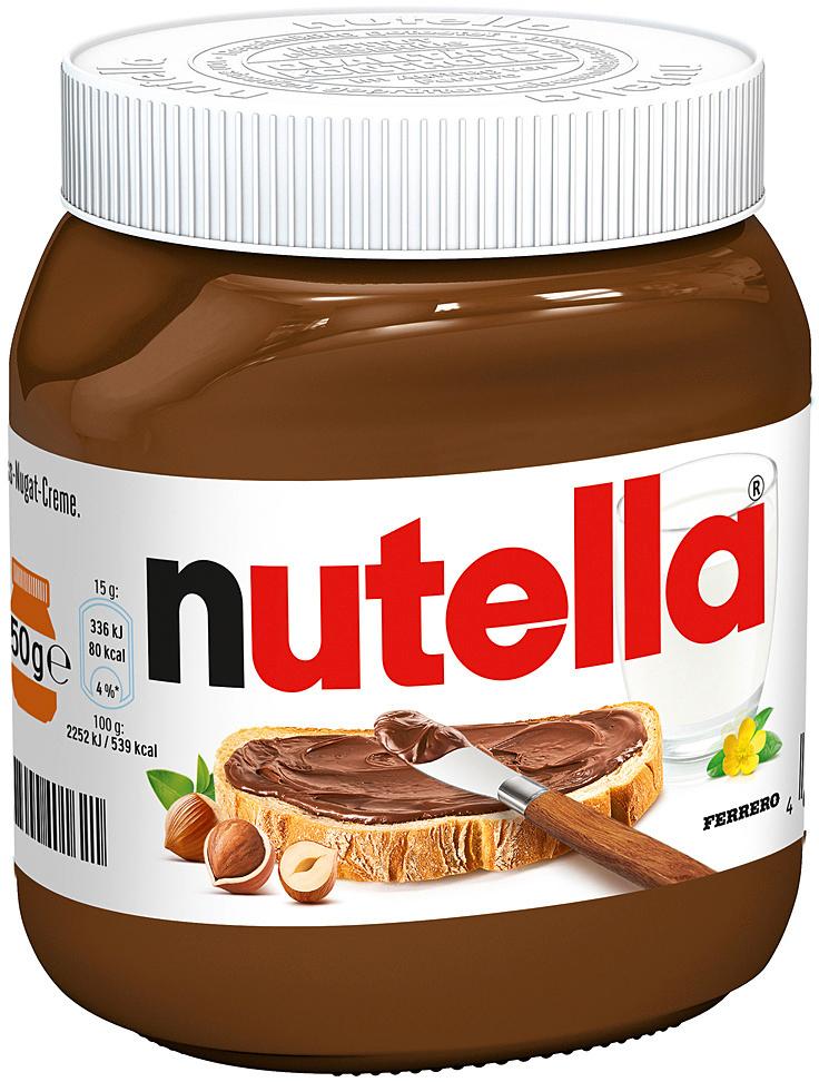 nutella Schoko-Haselnuss-Aufstrich