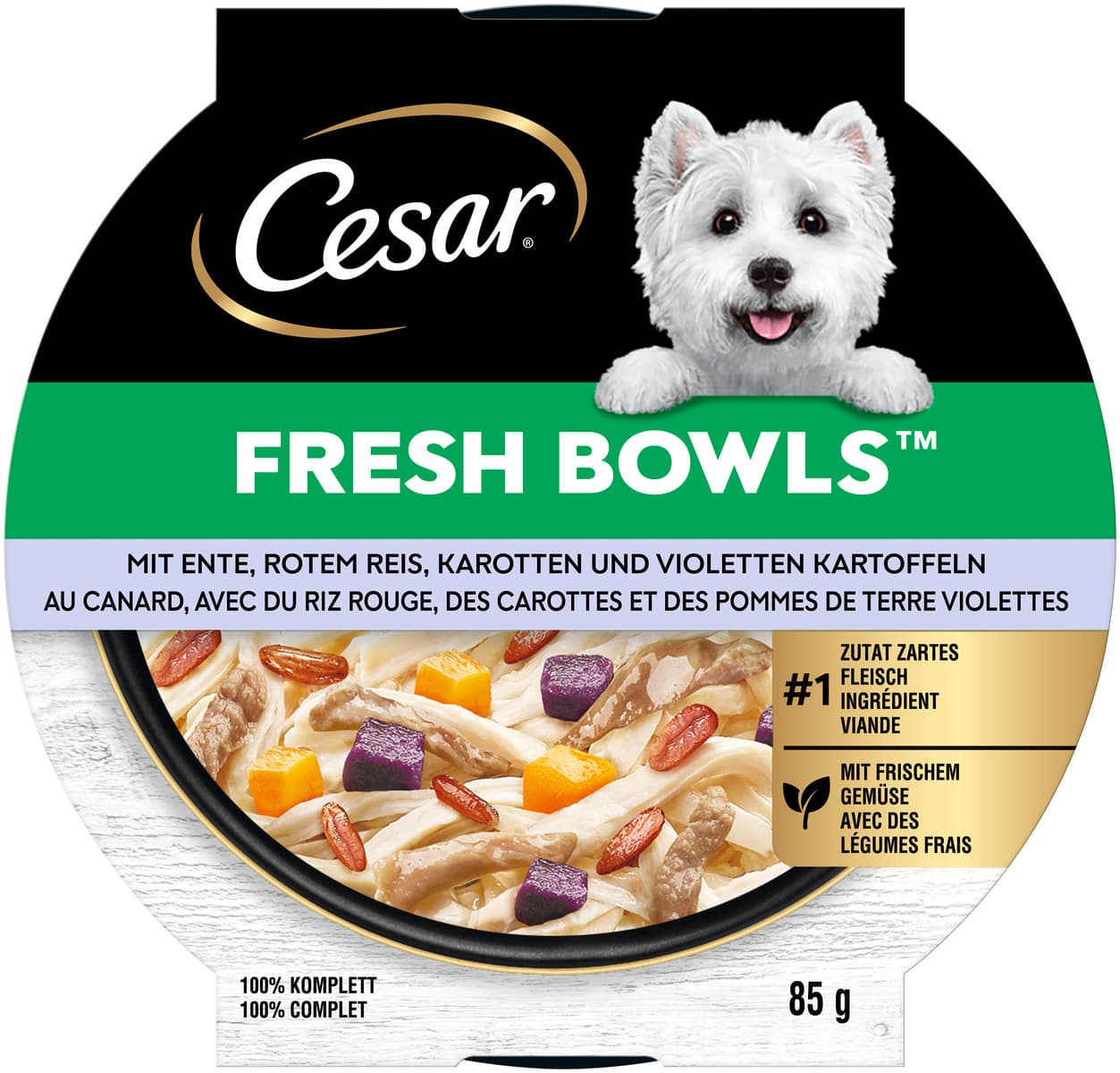 Cesar Fresh Bowls Schale Ente in Sauce 