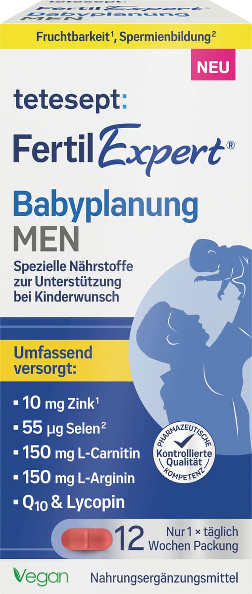 tetesept Fertil Experte Babyplanung Men