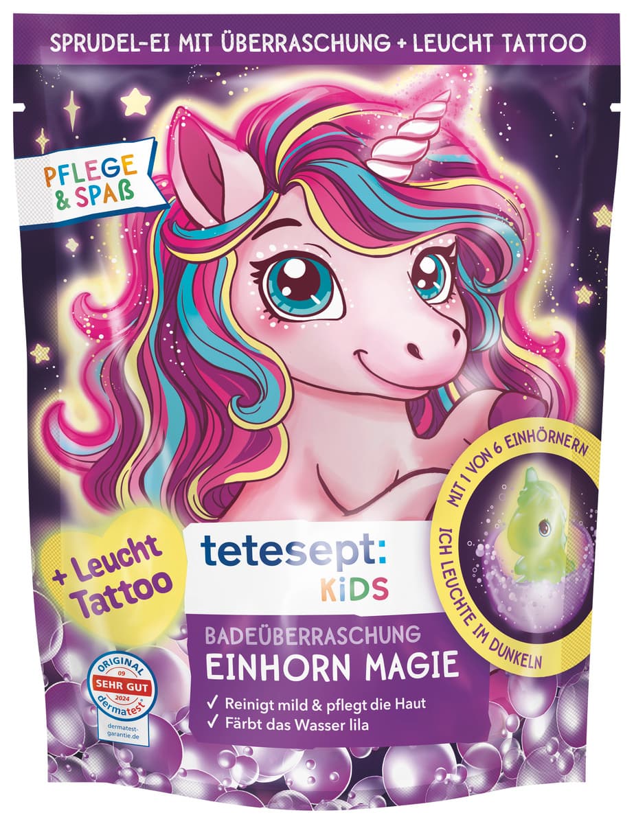 tetesept Kids Badeüberraschung Einhorn Magie 