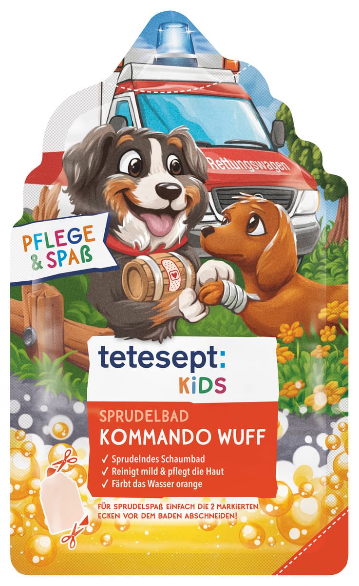 Produktbild tetesept Kids Sprudelbad Wuff 2 von 3
