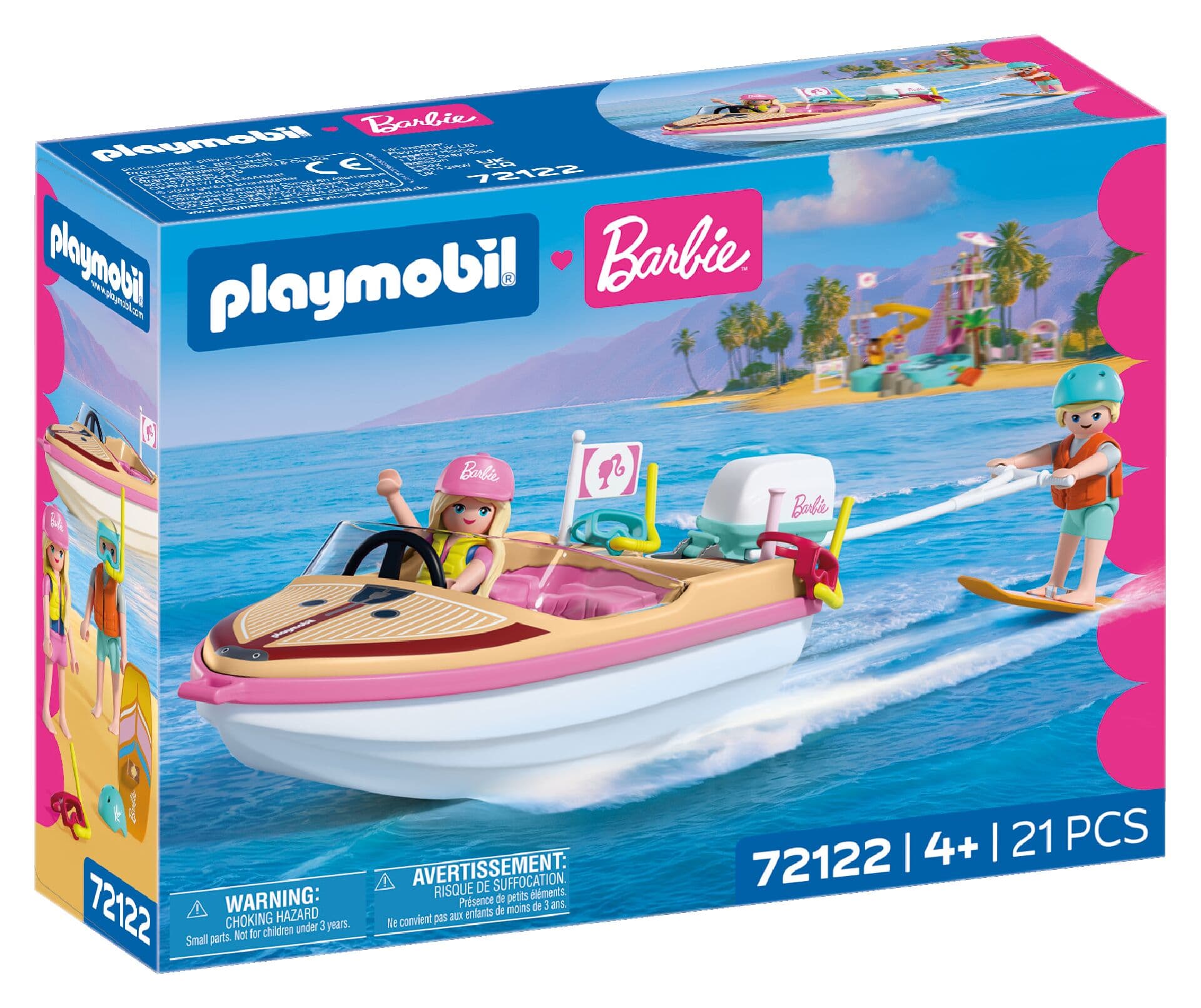 PLAYMOBIL 72122 - Barbie - Abenteuerboot