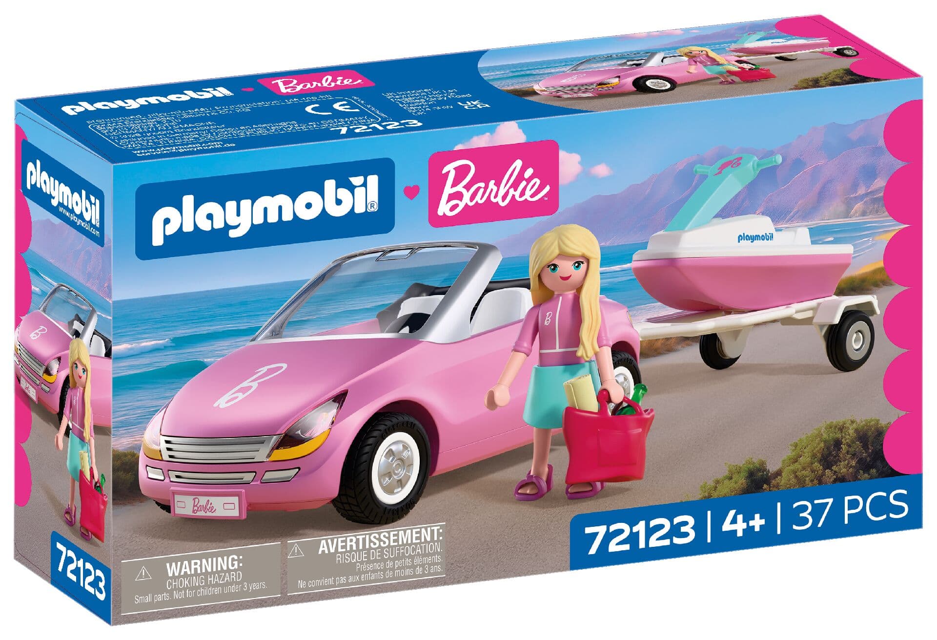 PLAYMOBIL 72123 - Barbie - Cabrio