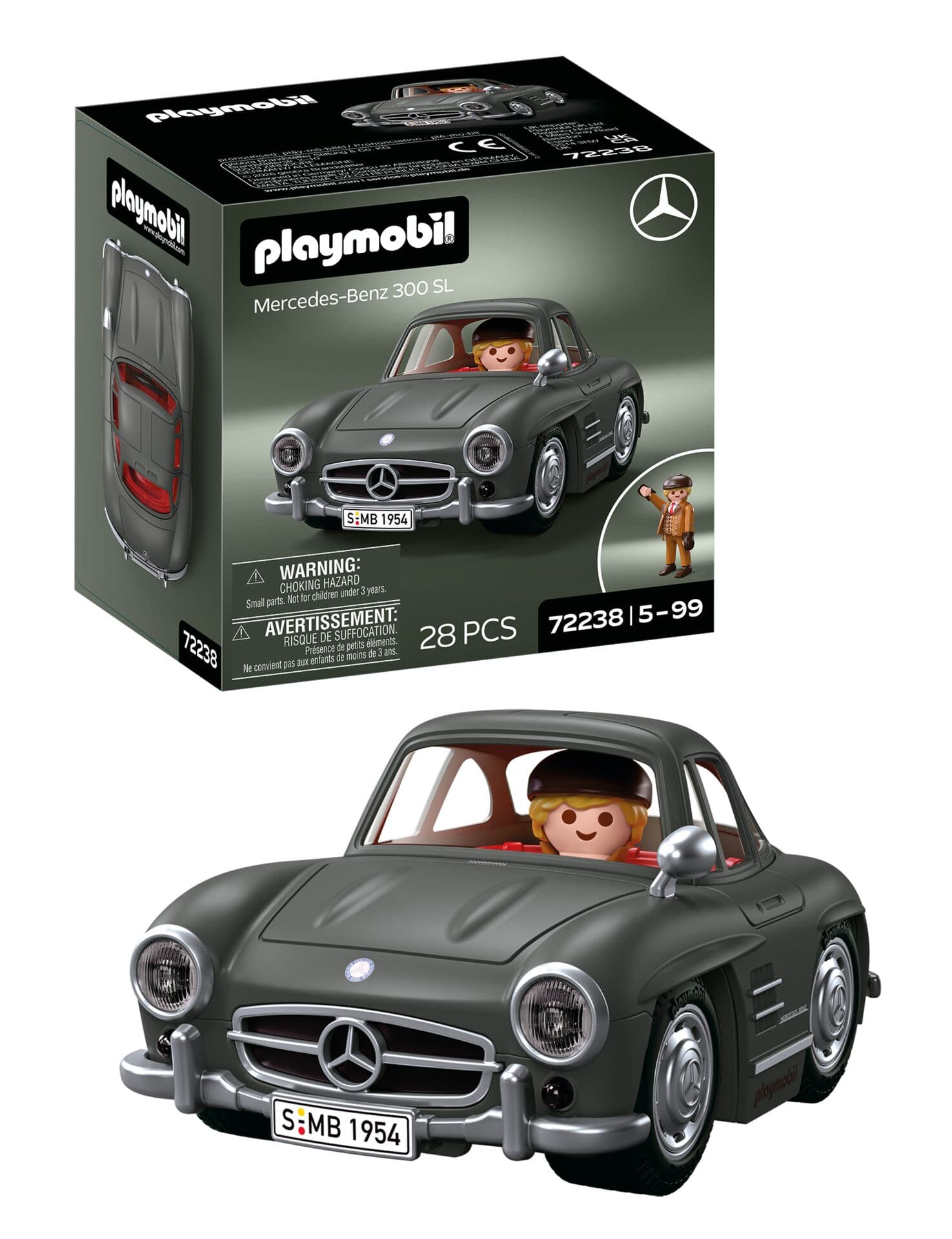 PLAYMOBIL 72238 - Cars - PLAYMOBIL X Mercedes-Benz 300 SL