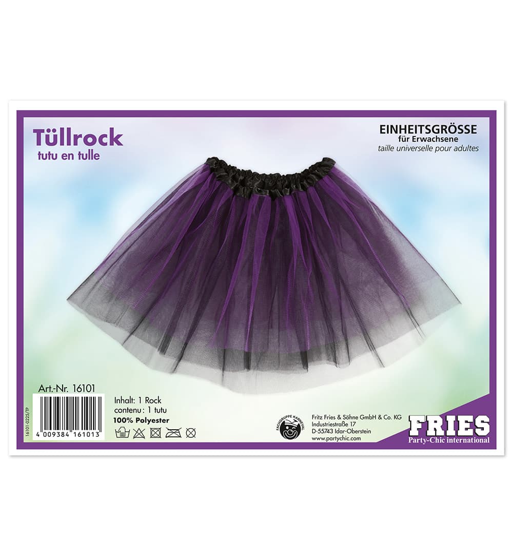 Fries - Tüllrock PB li-sw EhGr